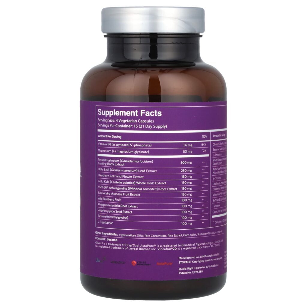 Qualia Night® 60 Capsules - Imagem 2