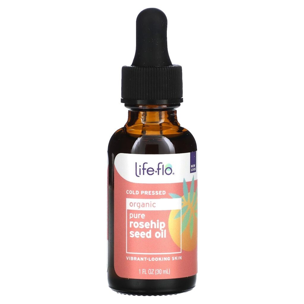 Life-flo Óleo da Semente de Rosa-Mosqueta Puro Cuidados com a Pele 30 ml (1 fl oz)