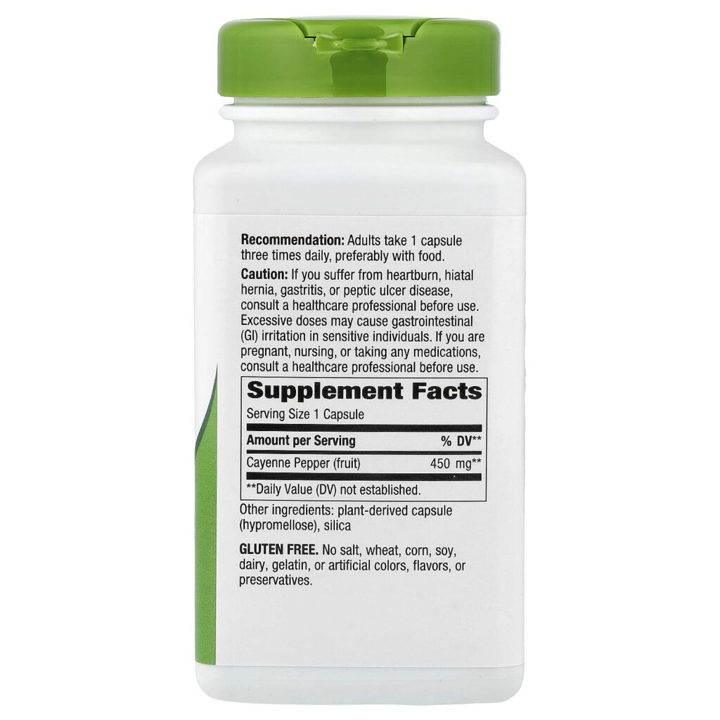 Natures Way Fruto de Caiena 180 Cápsulas Veganas (450 mg por cápsula) - Imagem 2