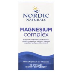 Nordic Naturals Complexo de Magnésio 90 Cápsulas