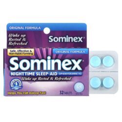 Sominex Auxílio ao Sono Noturno Fórmula Original 32 Comprimidos