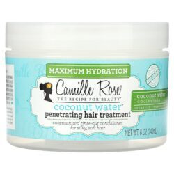 Camille Rose Água de Coco Tratamento de Penetração nos Cabelos Máxima Hidratação 240 ml (8 oz)