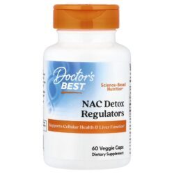 Doctors Best Reguladores de NAC para Detox 60 Cápsulas Vegetais