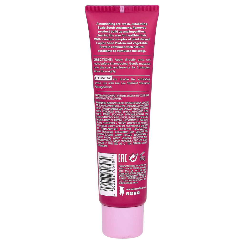 Lee Stafford Grow Strong & Long Esfoliante Estimulante para o Couro Cabeludo 100 ml (33 fl oz) - Imagem 2