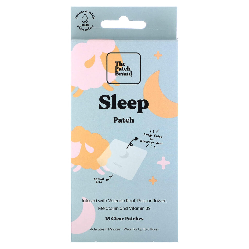 The Patch Brand Adesivos para Sono 15 Adesivos Transparentes