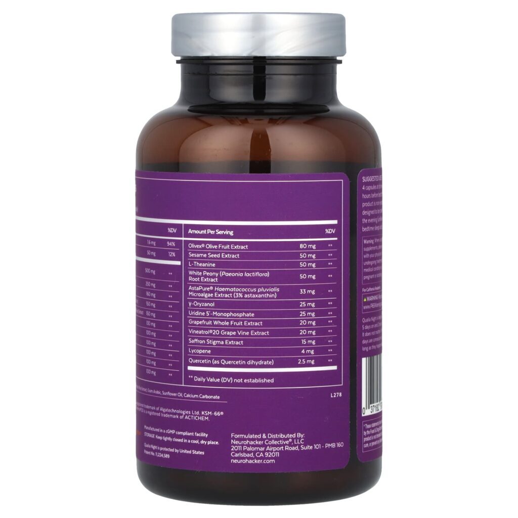 Qualia Night® 60 Capsules - Imagem 3