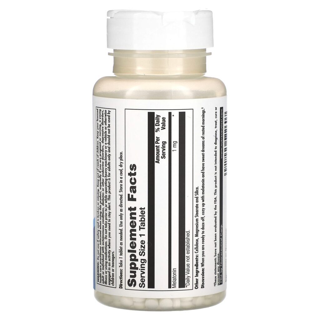 KAL Melatonina 1 mg 120 comprimidos - Imagem 2