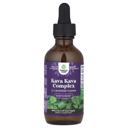 Natures Craft Complexo de Kava Kava Sem Álcool Lavanda 60 ml — foto 3
