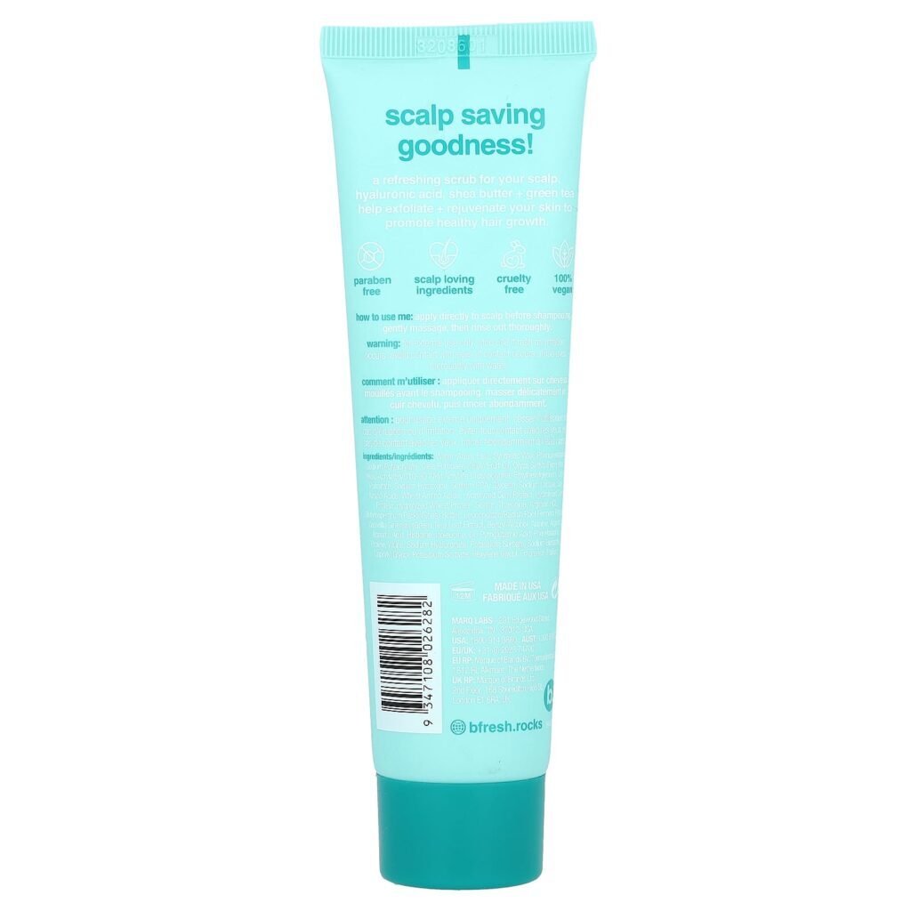 b.fresh Esfoliante Clareador para o Couro Cabeludo Nenúfar Selvagem 100 ml (33 fl oz) - Imagem 2