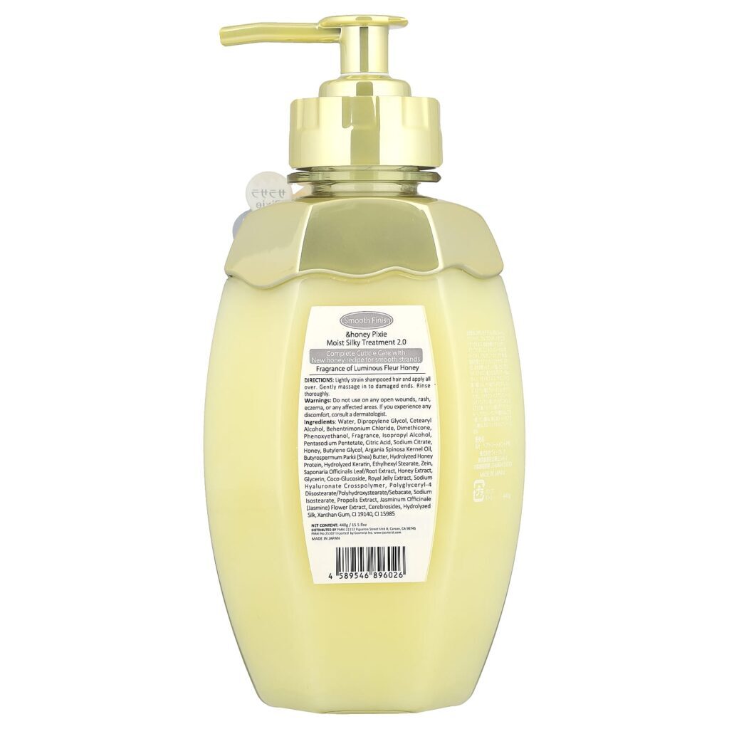 &honey Pixie Moist Tratamento Sedoso Luminous Fleur Honey 440 g (155 fl oz) - Imagem 2