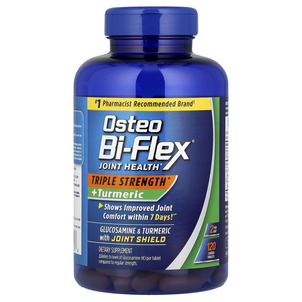 Osteo Bi-Flex Saúde das Articulações + Cúrcuma Potência Tripla 120 Comprimidos Revestidos - Imagem 3