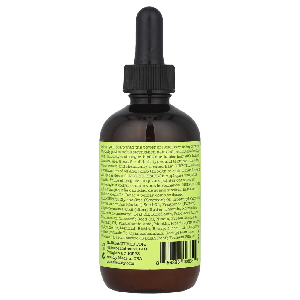 Sauce Beauty Óleo Capilar de Alecrim e Menta 90 ml (3 fl oz) - Imagem 2