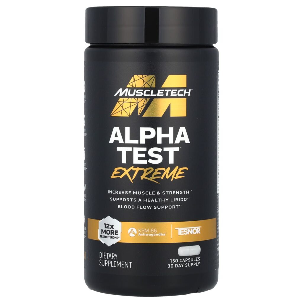 MuscleTech AlphaTest™ Extreme 150 Capsules - Imagem 3
