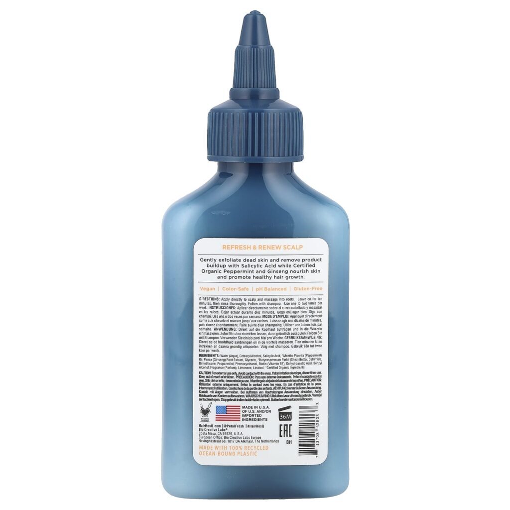 Petal Fresh Hair ResQ® Care Máscara Esfoliante para o Couro Cabeludo com Ácido Salicílico 118 ml (4 fl oz) - Imagem 2