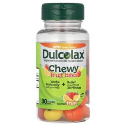 Dulcolax Gomas Mastigáveis de Frutas Frutas Sortidas 30 Gomas Mastigáveis