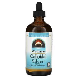 Source Naturals Bem-Estar Prata Coloidal 30 ppm 23656 ml (8 fl oz)