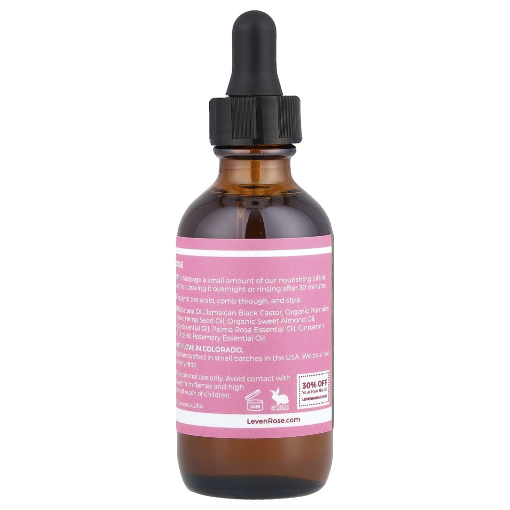 Leven Rose Óleo Capilar Batana 60 ml (2 fl oz) - Imagem 3