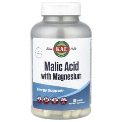 KAL Ácido Málico com Magnésio 120 Comprimidos