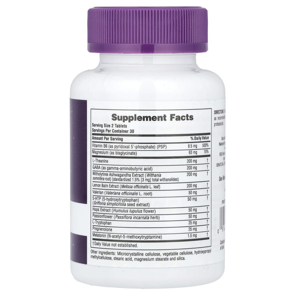 NaturesPlus Dreaminol® Complexo para o Sono Trifásico 60 Comprimidos - Imagem 2