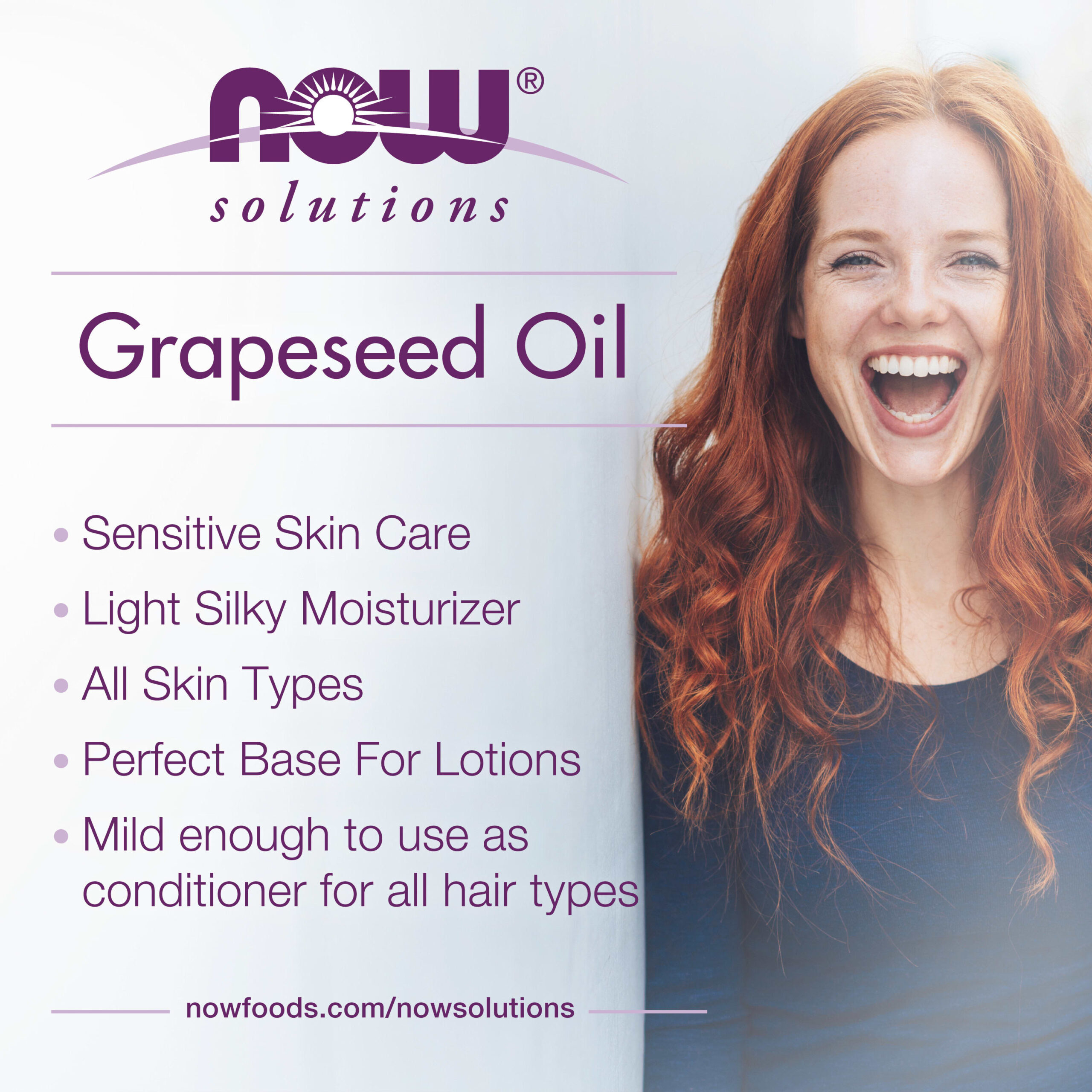 NOW Foods Solutions Óleo de Semente de Uva 118 ml (4 fl oz) - Imagem 4