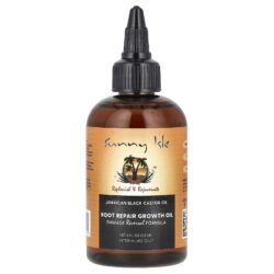 Sunny Isle Óleo de Rícino Preto Jamaicano Óleo Reparador para o Crescimento da Raiz 118 ml (4 fl oz)