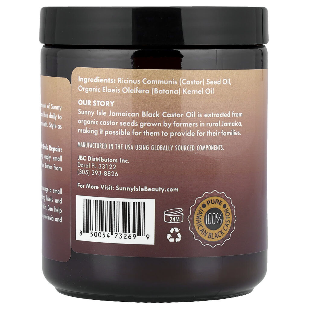 Sunny Isle Manteiga Pura Batana Antiemagrecimento 23658 ml (8 fl oz) - Imagem 2