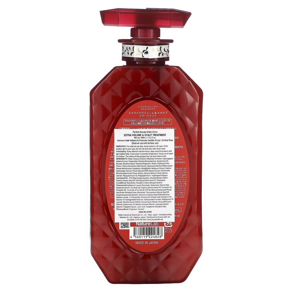 Moist Diane Tratamento de Volume Extra e Couro Cabeludo 450 ml (152 fl oz) - Imagem 2