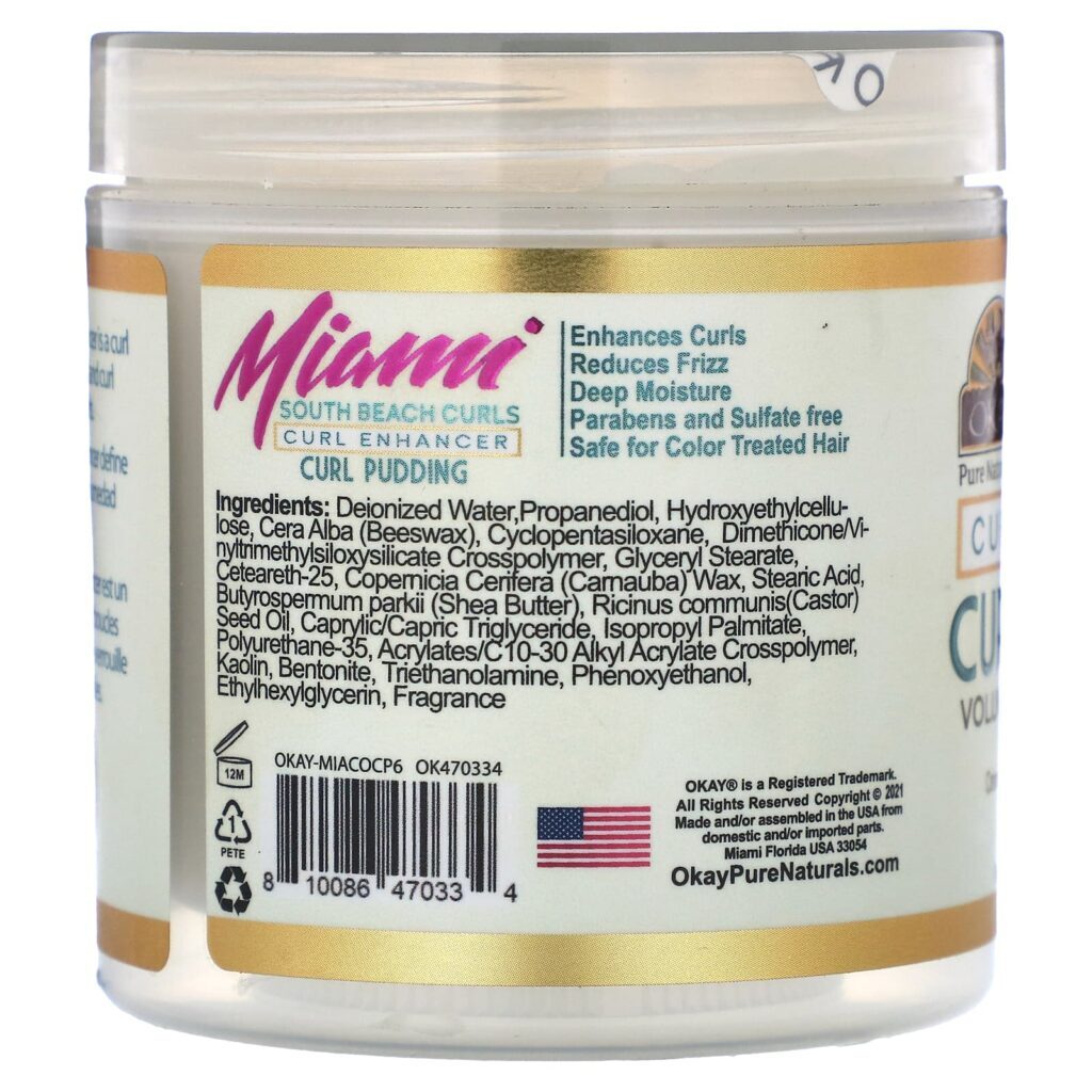 Okay Pure Naturals Cachos Pudim de Cachos de Miami South Beach 170 g (6 oz) - Imagem 2