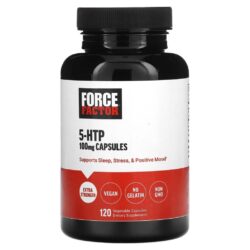 Force Factor 5-HTP 100 mg 120 Cápsulas Vegetais