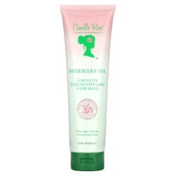Camille Rose Máscara de Beleza para Cabelos Fortalecedor em 5 Minutos Óleo de Alecrim 251 ml (85 fl oz)