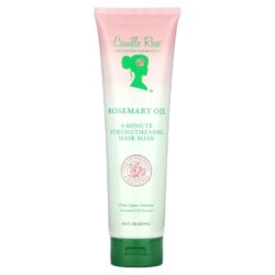 Camille Rose Máscara de Beleza para Cabelos Fortalecedor em 5 Minutos Óleo de Alecrim 251 ml (85 fl oz)