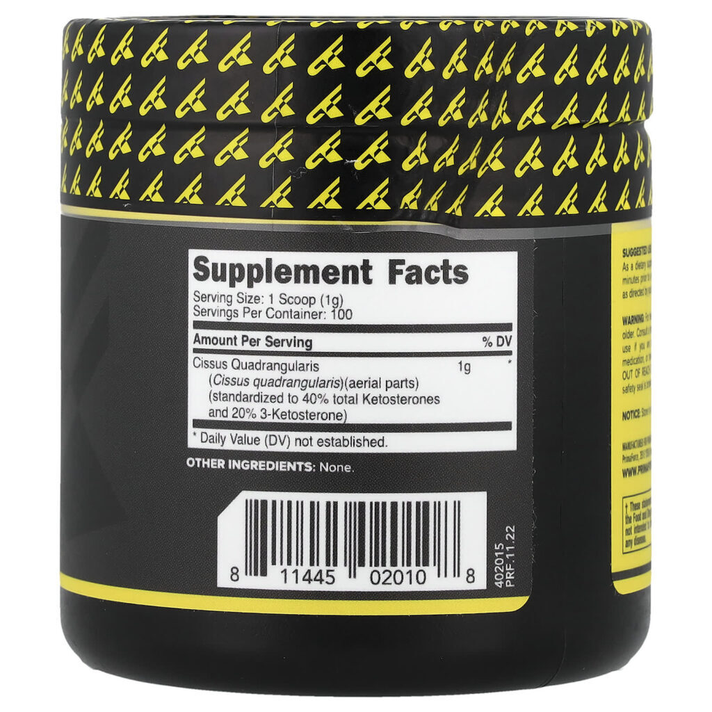 Primaforce Cissus em Pó Sem Sabor 100 g (35 oz) - Imagem 2