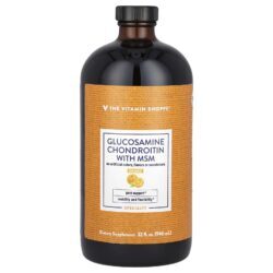 The Vitamin Shoppe Glicosamina e Condroitina com MSM Laranja 946 ml (32 fl oz)