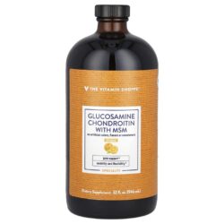 The Vitamin Shoppe Glicosamina e Condroitina com MSM Laranja 946 ml (32 fl oz)