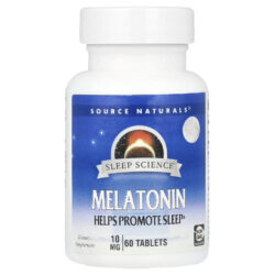 Source Naturals Sleep Science® Melatonina 10 mg 60 Comprimidos