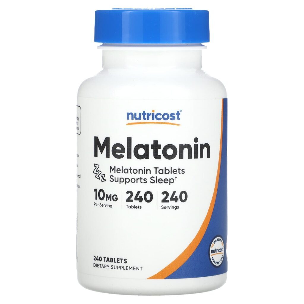 Nutricost Melatonina 10 mg 240 comprimidos