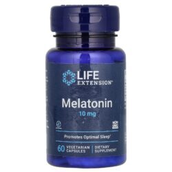 Life Extension Melatonina 10 mg 60 Cápsulas Vegetarianas