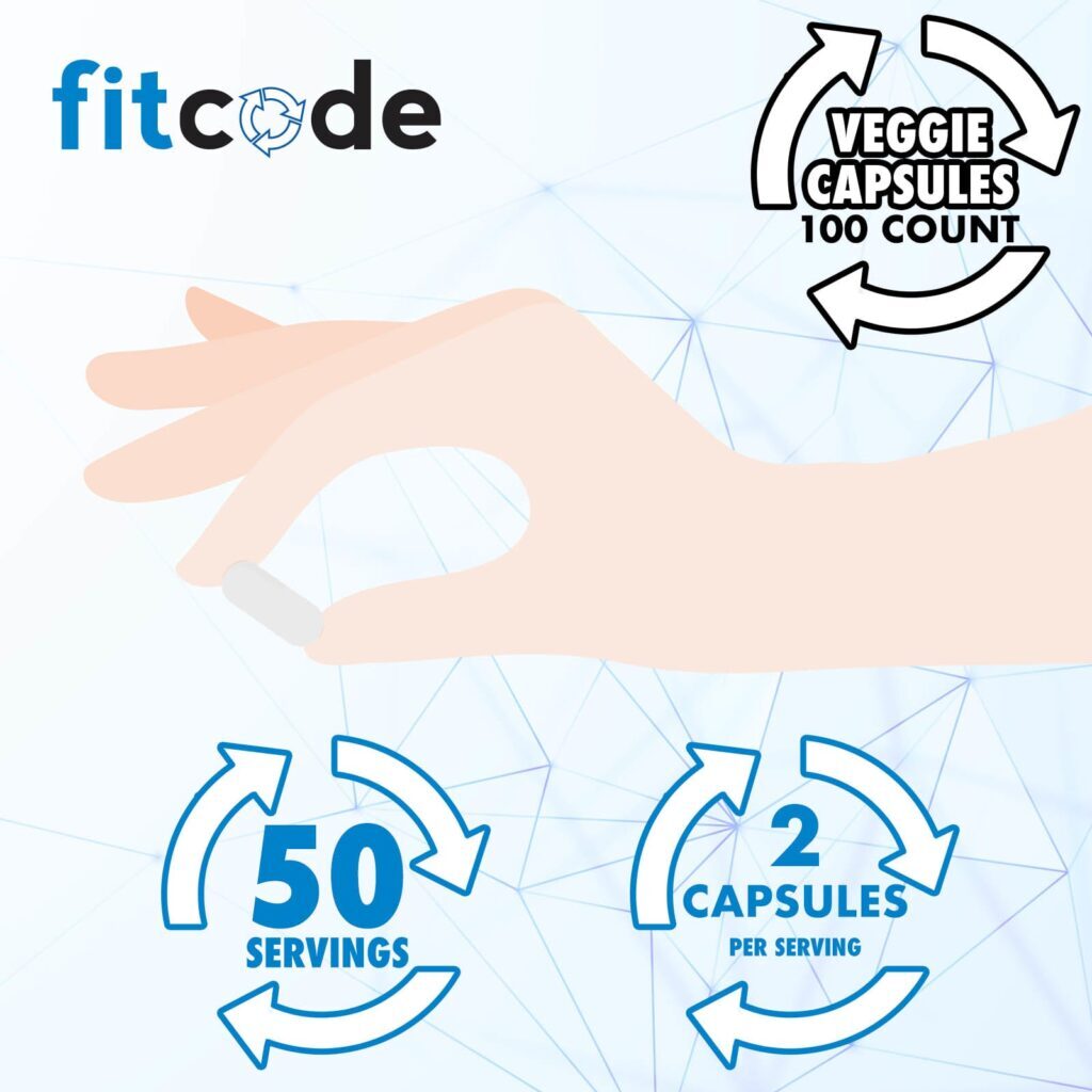 fitcode Testcode 100 Cápsulas Vegetais - Imagem 4