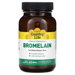 Country Life Bromelaína Força Tripla 60 Comprimidos