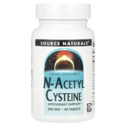 Source Naturals Acetilcisteína 600 mg 60 Comprimidos