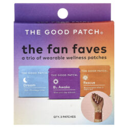 The Good Patch Adesivos de Bem-Estar The Fan Faves 3 Adesivos