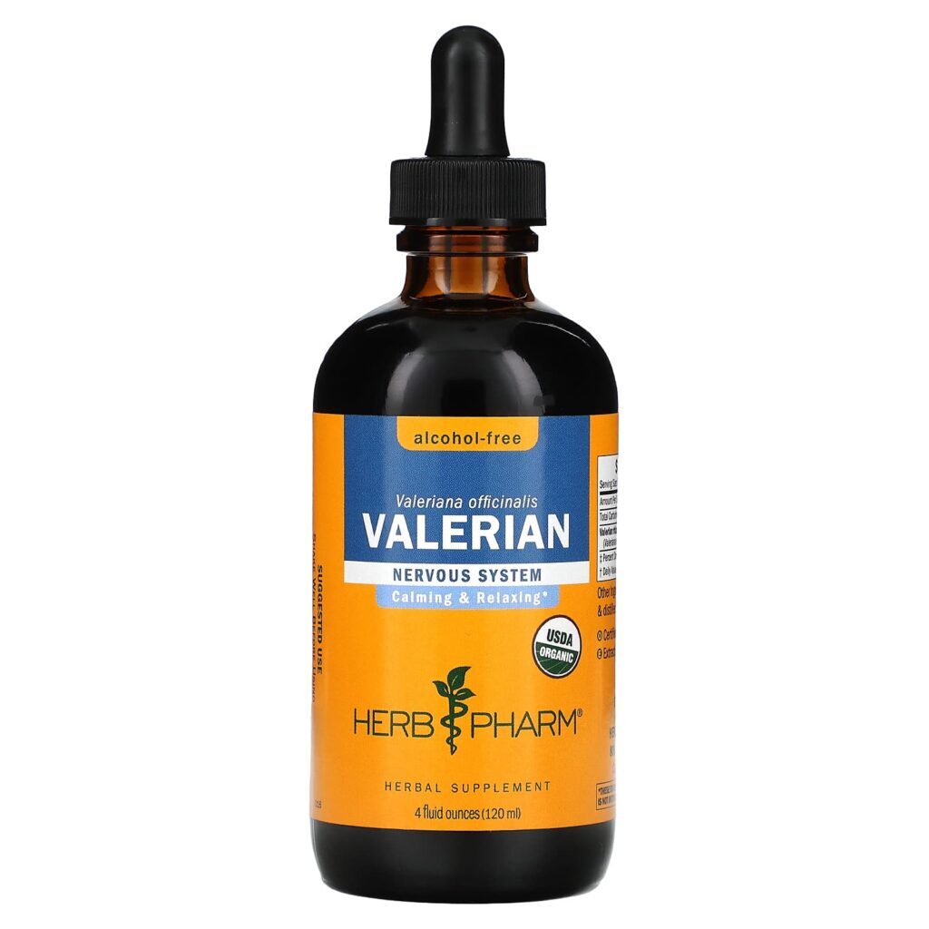 Herb Pharm Valeriana Sem Álcool 120 ml (4 fl oz)