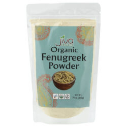 Jiva Organics Feno-grego em Pó Orgânico 200 g (7 oz)