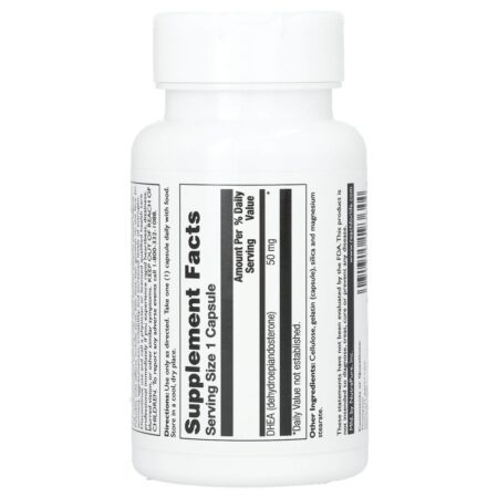 Thompson DHEA 50 mg 60 Cápsulas - Imagem 2