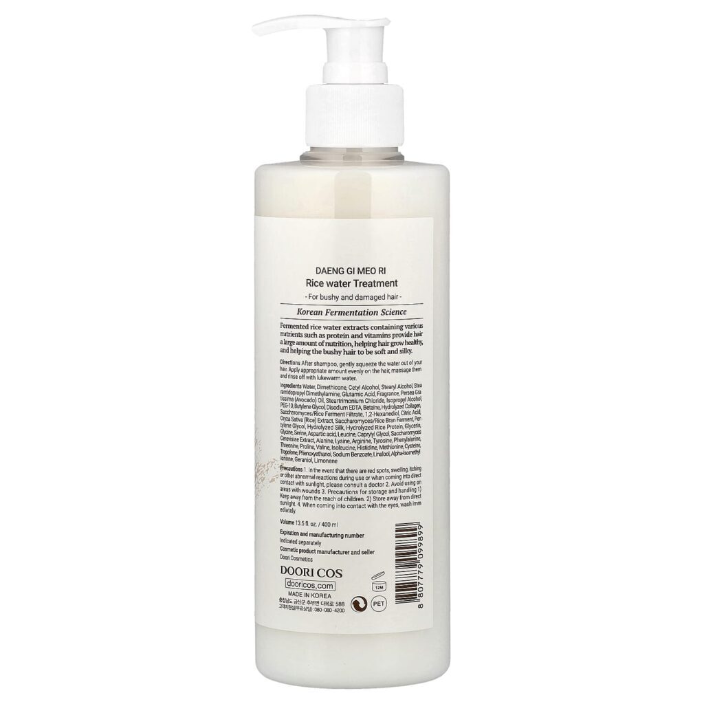 DAENG GI MEO RI Tratamento com Água de Arroz Para Cabelos Espessos e Danificados 400 ml (135 fl oz) - Imagem 2