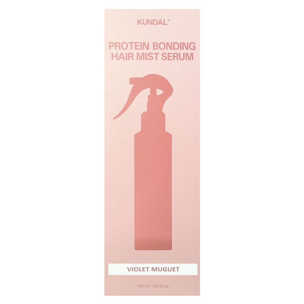 Kundal Sérum em Spray para Conexão de Proteína Para Cabelos Danificados Muguet Violeta 150 ml (507 fl oz) - Imagem 2