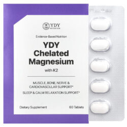 YDY Magnésio Quelado com K2 60 Comprimidos