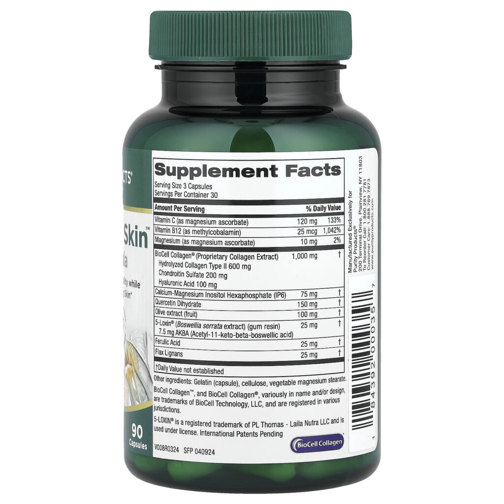 Purity Products HA Joint & Skin™ Superfórmula 90 Cápsulas - Imagem 2