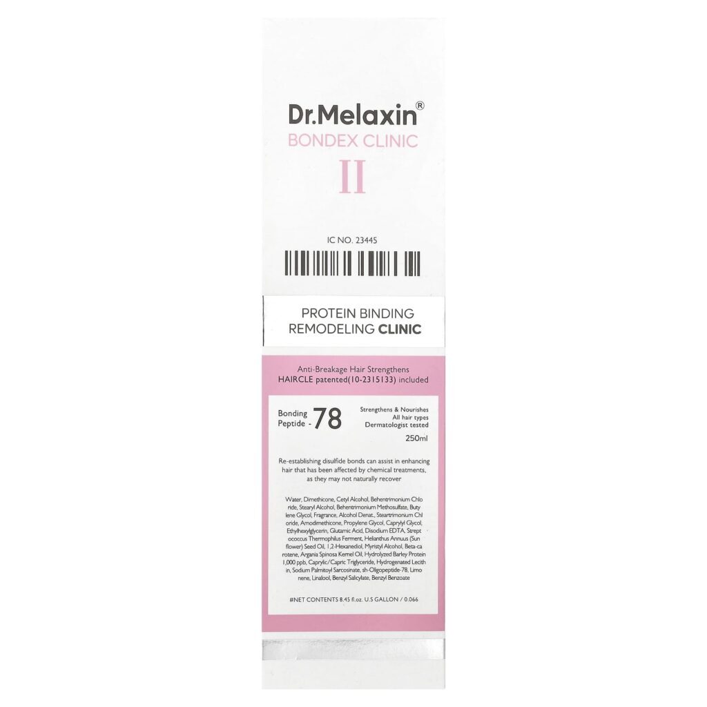 Dr.Melaxin Bondex Clinic II Clínica de Reconstrução de Ligamentos de Proteínas 250 ml (845 fl oz) - Imagem 2