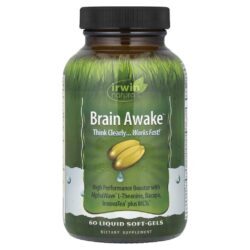 Irwin Naturals Brain Awake® 60 Cápsulas Softgel Líquidas